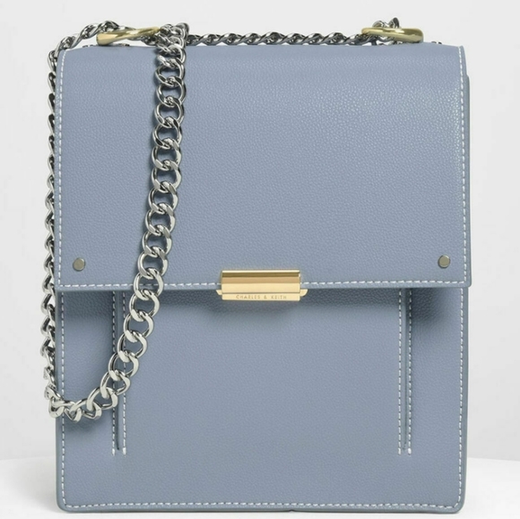 BRAND NEW CHARLES & KEITH Chain Strap Messenger